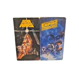 Star Wars + The Empire‎ Strikes Back VHS